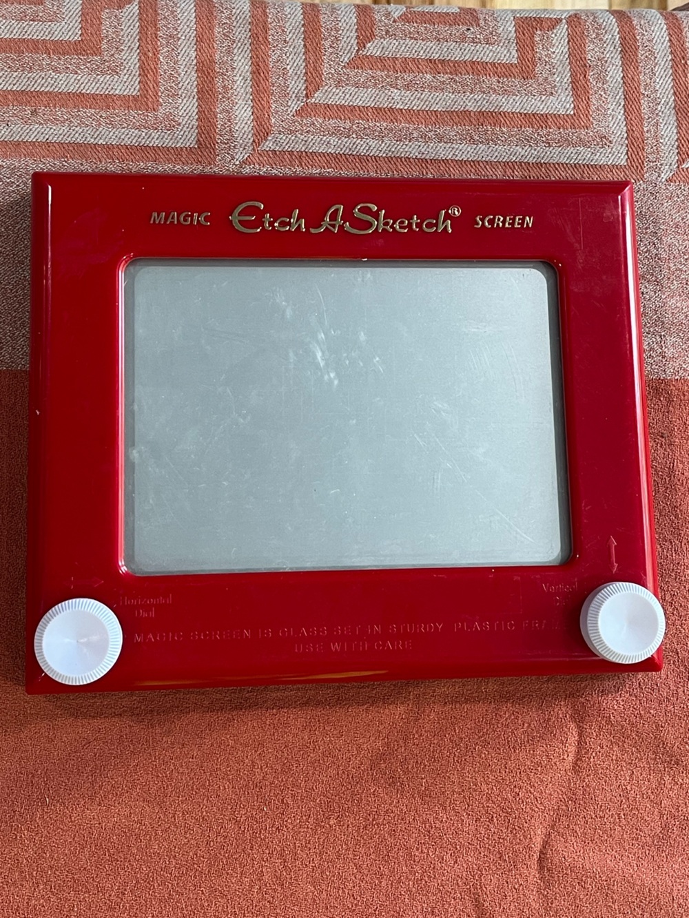 Classic Magic Etch A Sketch Screen - Red
